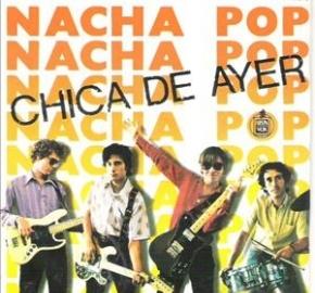 Portada el primer LP de Nacha Pop en el que venía la canción La Chica de Ayer, uno de los himnos del Madrid de 'La Movida'