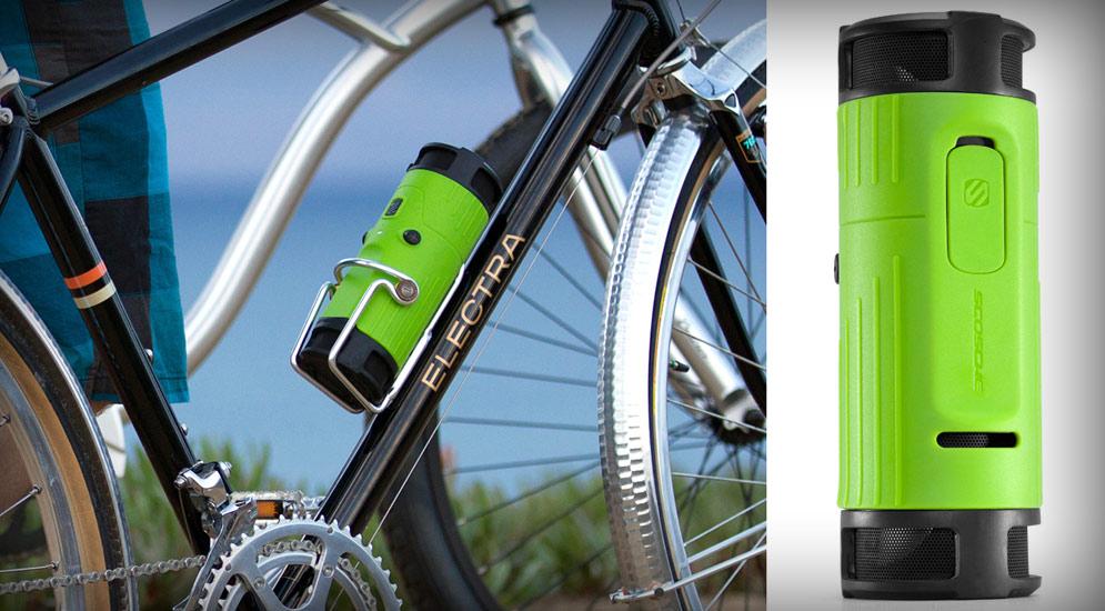 Altavoz con forma de botella para bicicletas Altavoz con forma de botella para bicicletas