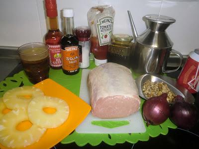 Milhojas de cerdo con salsa agridulce Milhojas de cerdo con salsa agridulce