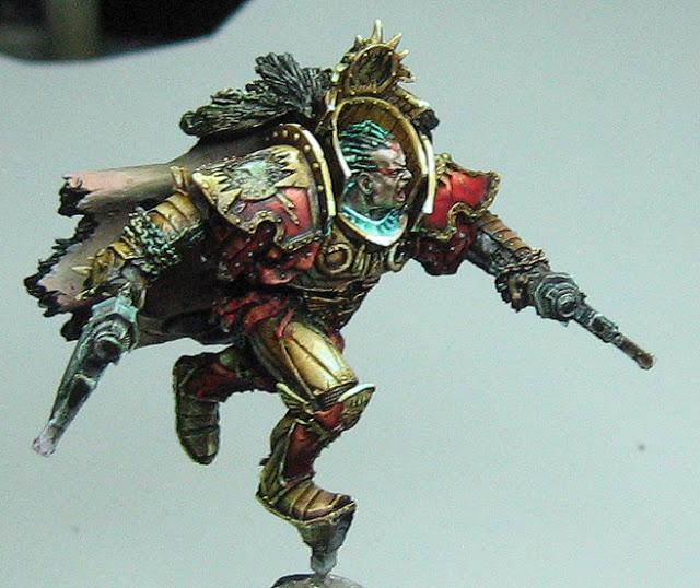 James Wappel Miniature Painting: Glazing and shading Angron!