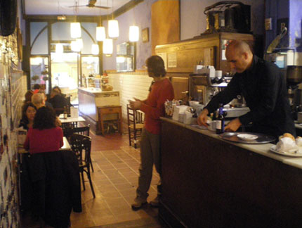 bar Disfrutar de las rebajas con niños