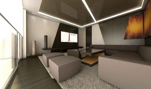 A-cero Projects Nueva propuesta para el interiorismo de la vivienda A-cero en Beirut: Planta Primera