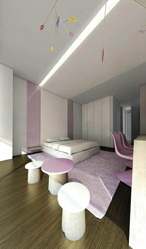 A-cero Projects Nueva propuesta para el interiorismo de la vivienda A-cero en Beirut: Planta Primera