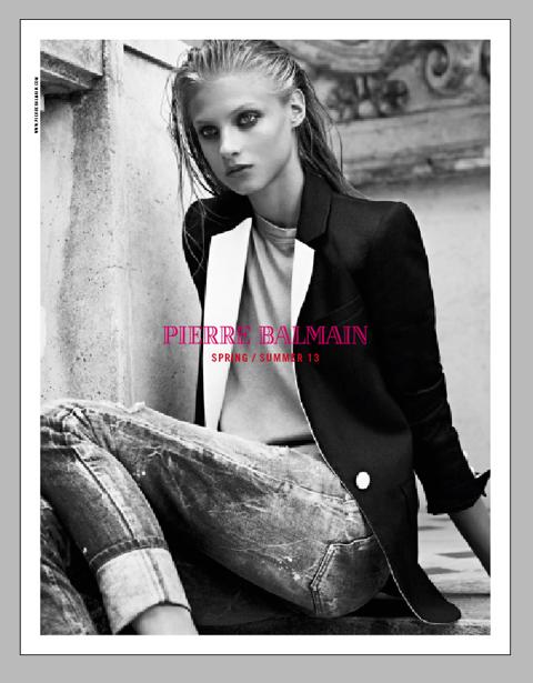 Campaña Pierre Balmain  Primavera  2013