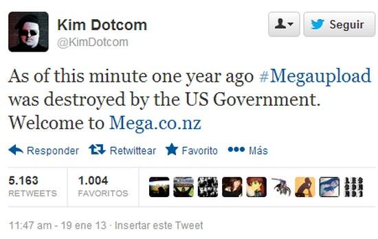 Kim Dotcom finalmente introduce MEGA! kim-dotcom