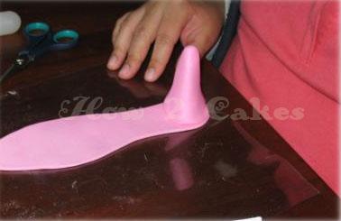 Paso a Paso: Tarta Zapato fondant