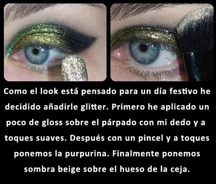 ESPECIAL NAVIDEÑO III- LOOK XVIII - : LOOK VERDE-DORADO GLITTER + MANICURA A JUEGO ESPECIAL NAVIDEÑO III- LOOK XVIII - : LOOK VERDE-DORADO GLITTER + MANICURA A JUEGO