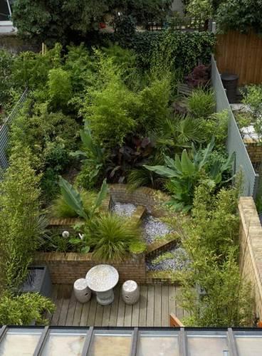 jardín-selvático-vista vista-del-jardín-desde-la-casa