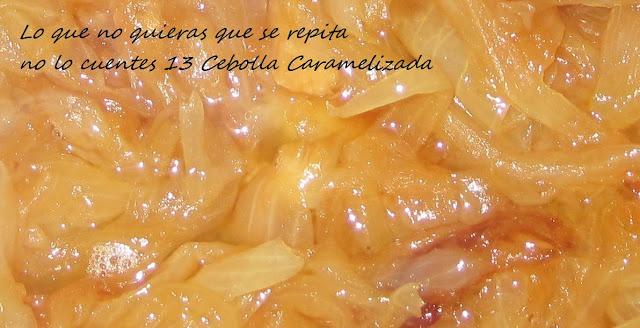 Cebolla caramelizada Cebolla caramelizada