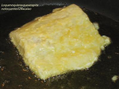 Bacalao con patatas, gambas y pasas Bacalao con patatas, gambas y pasas