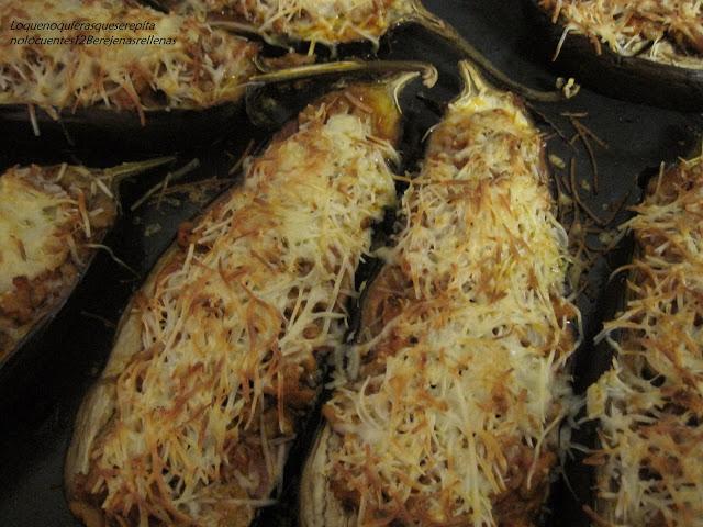 Berenjenas rellenas Berenjenas rellenas