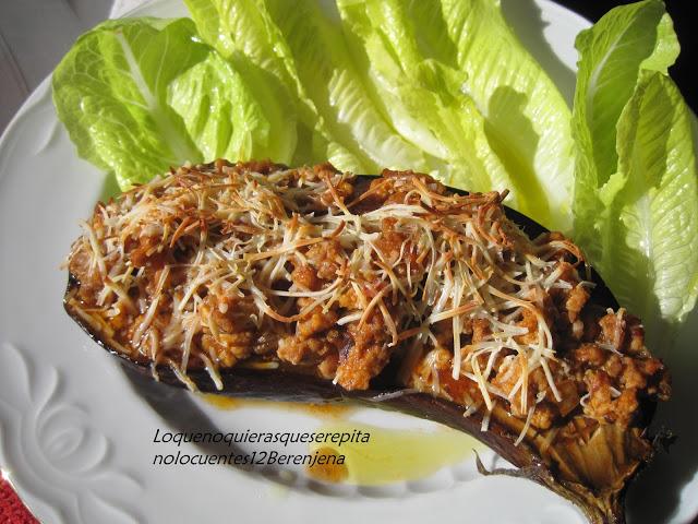 Berenjenas rellenas Berenjenas rellenas