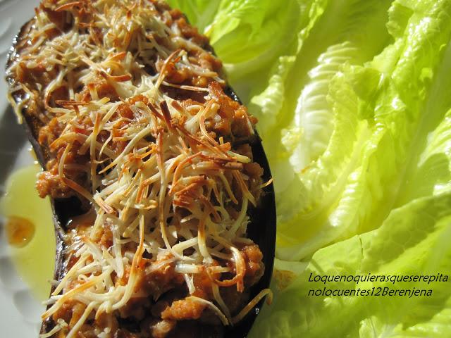 Berenjenas rellenas Berenjenas rellenas