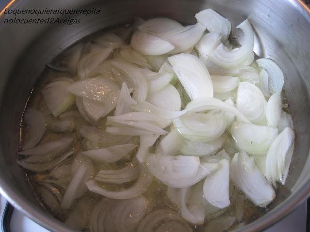 Acelgas con pollo Acelgas con pollo