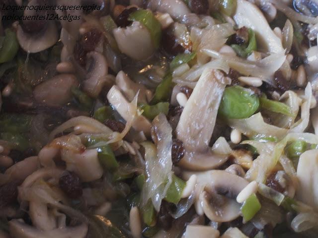 Acelgas con pollo Acelgas con pollo