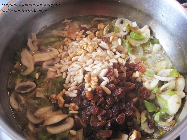 Acelgas con pollo Acelgas con pollo