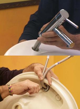 cambiar-griferia Cómo montar un mueble para el lavabo