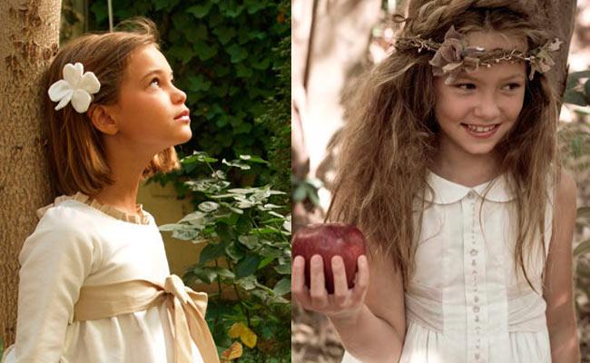 niñas con peinados bonitos para Comunión pienados3 Complementos de Comunión para el pelo