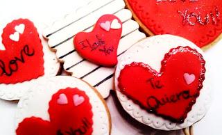 Taller galletas de San Valentín!!!!