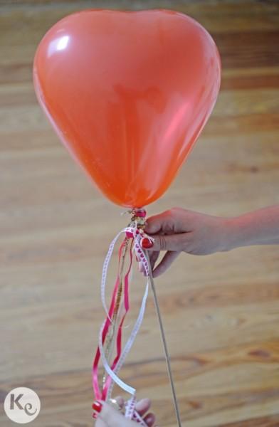 DIY. Globos para San Valentín-Valentine's balloon