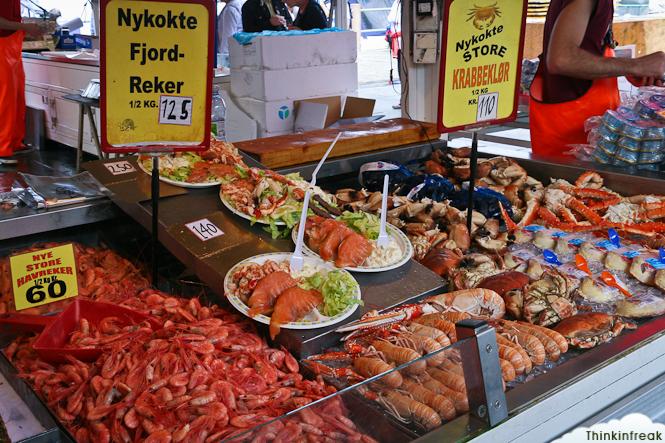 Norway: Fisketorget, el Mercado del Pescado de Bergen