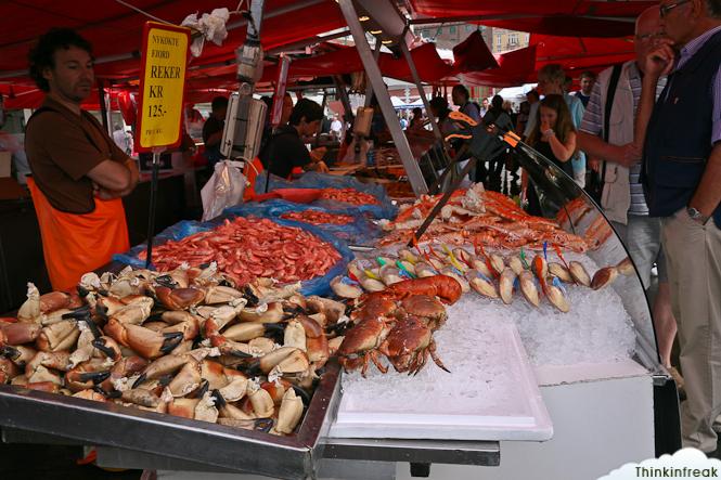 Norway: Fisketorget, el Mercado del Pescado de Bergen