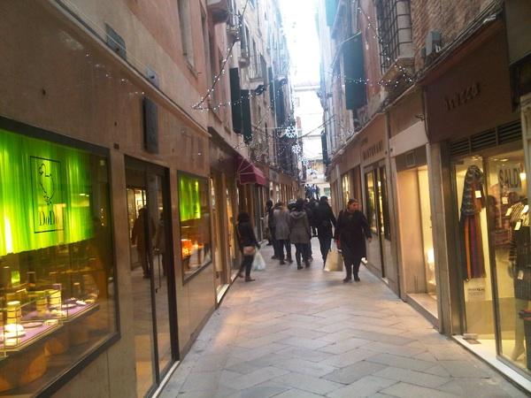 Las vías de Shopping en Italia: Las calles donde ir de compras en Venecia venezia ruta shopping