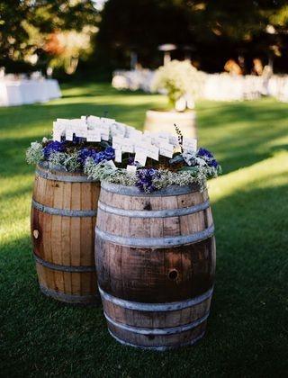 Ideas Para Decorar Tu Boda: Barriles