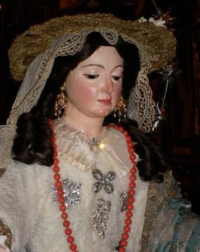 Hoy misa de acción de gracias por la restauración de la Pastora de Utrera Hoy misa de acción de gracias por la restauración de la Pastora de Utrera