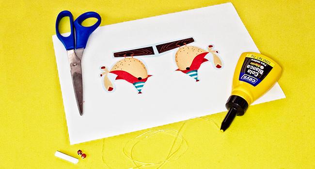 materiales para manualidades pajarico cero Manualidades de papel: Crea tu pájaro carpintero