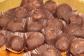 Trufas al moscatel Trufas al moscatel