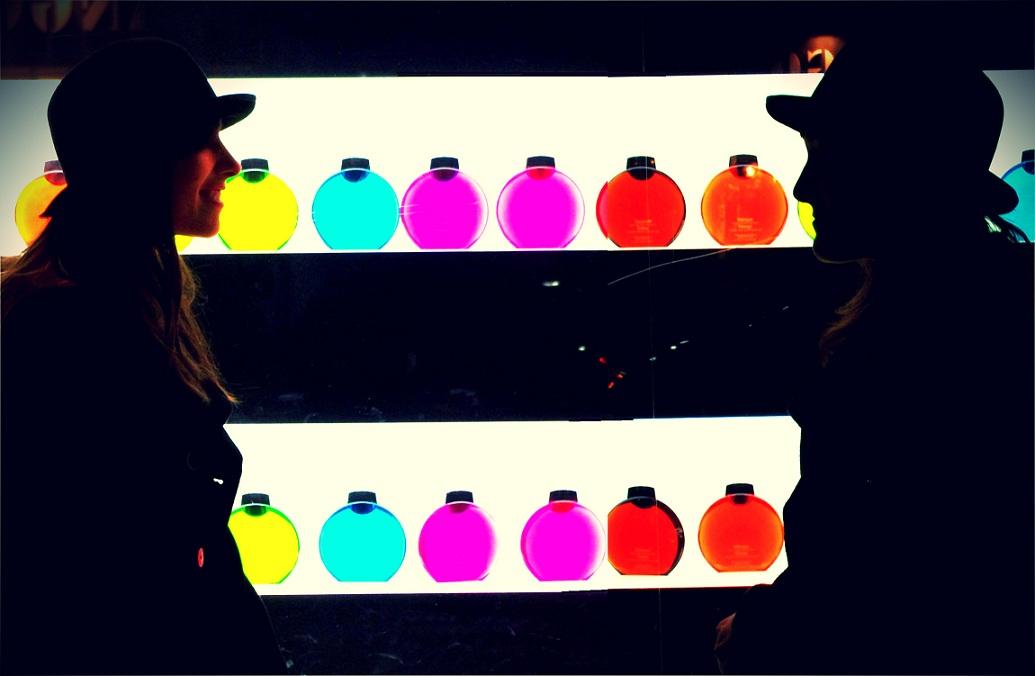 Mint and white Mint and white