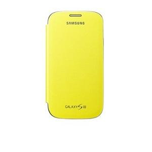 Galaxy S3 Flip case- amarillo