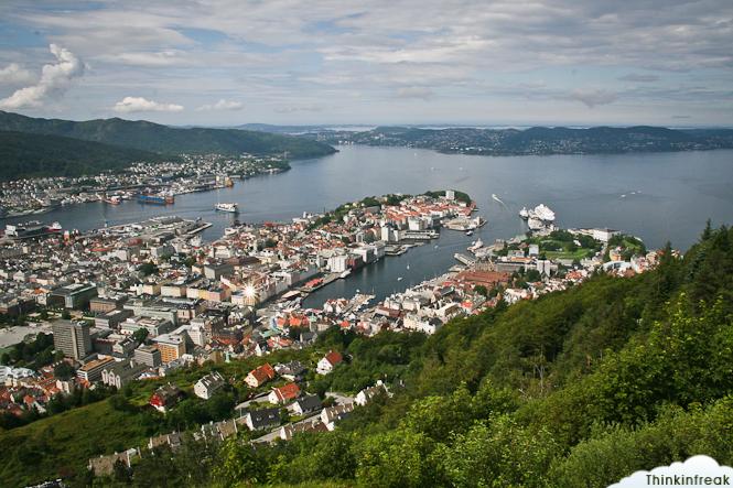Norway: El Funicular Fløibanen de Bergen