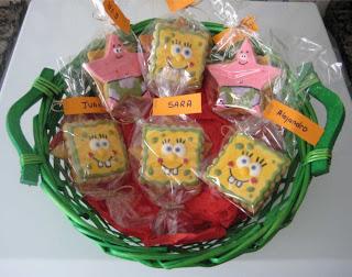 Galletas de Bob Esponja