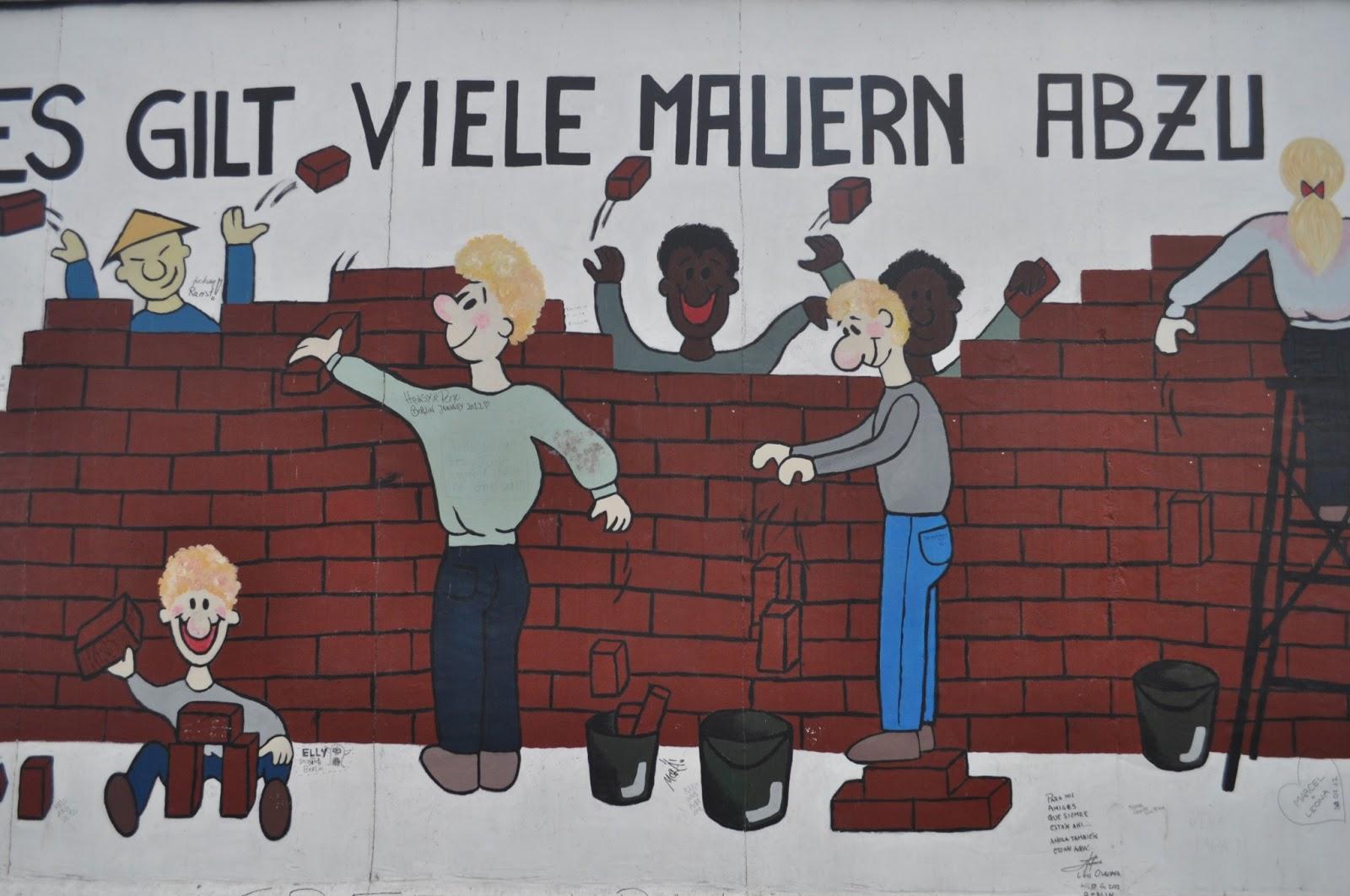 TRES DIAS EN BERLIN (II): El Muro, Prenzlauer Berg y El Barrio Judio.