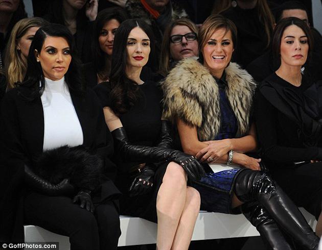 Paz Vega y Kim Kardashian comparten cena en París