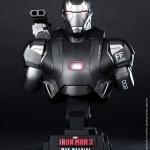 Hot Toys revela sus bustos de Iron Man 3: Mark XLII y Máquina de Guerra Busto de Máquina de Guerra de Iron Man 3 de Hot Toys