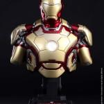 Hot Toys revela sus bustos de Iron Man 3: Mark XLII y Máquina de Guerra Busto de Mark XLII de Iron Man 3 de Hot Toys