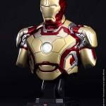 Hot Toys revela sus bustos de Iron Man 3: Mark XLII y Máquina de Guerra Busto de Mark XLII de Iron Man 3 de Hot Toys