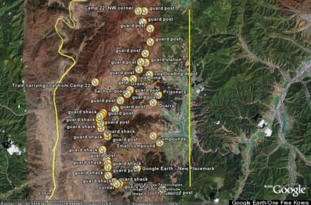 Los campos de la muerte de Corea del Norte al descubierto gracias a Google Earth. Campos de concentración de Corea del Norte