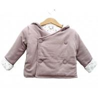 PRESENTACIÓN Y SORTEO NICOLETE.ES Abrigo malva y print flores Kim