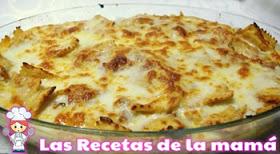 Receta de Raviolis con bechamel gratinados Receta de Raviolis con bechamel gratinados