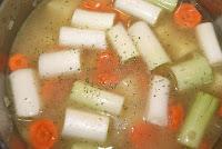 Porrusalda con bacalao Porrusalda con bacalao