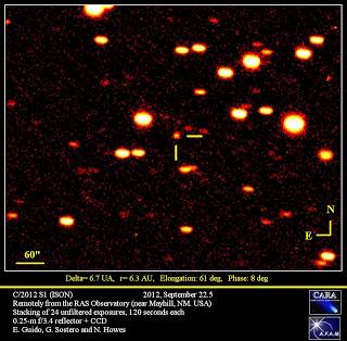 Cometas 2013 - 2012 S1 (ISON) y C/2011 L4 (PANSTARRS) Cometas 2013 - 2012 S1 (ISON) y C/2011 L4 (PANSTARRS)