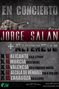 JORGE SALAN-CARTEL GIRA JORGE SALAN: PRIMERAS FECHAS
