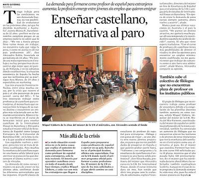 Máster de Formación del profesorado de Español para Extranjeros. Valoración del primer trimestre. Máster de Formación del profesorado de Español para Extranjeros. Valoración del primer trimestre.