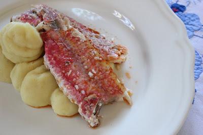 Salmonetes con Lima. Reduciendo calorías.