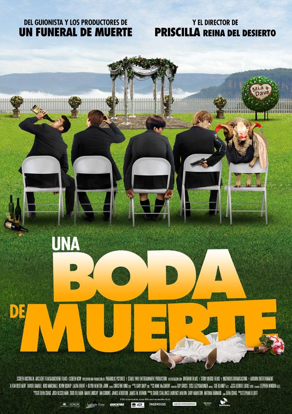 Póster: Una boda de muerte (Stephan Elliott, 2.011)