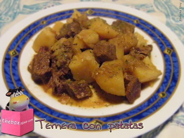 Ternera con patatas Ternera con patatas